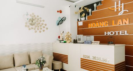 ロビー 2 Hoang Lan Hotel Quy Nhon