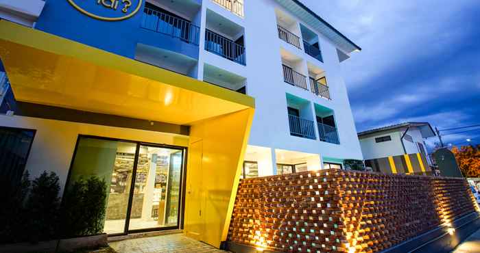 ภายนอกอาคาร Sleep Mai? Lifestyle Hotel Thapae Chiang Mai Old City - SHA Extra Plus+