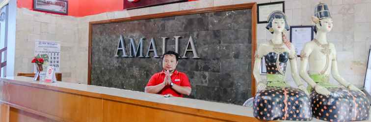 Lobi OYO 778 Guest House Amalia Malang