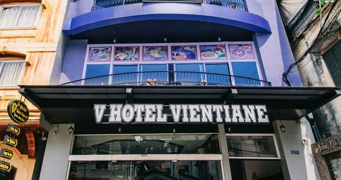 Luar Bangunan V Hotel Vientiane 