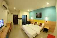 ห้องนอน Bangkok Resort Rangsit