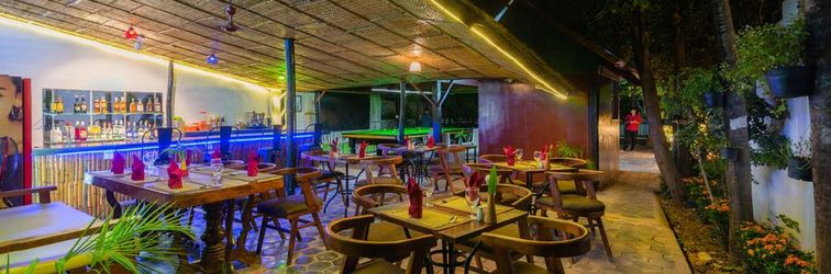 로비 Five Rose Siem Reap Hostel