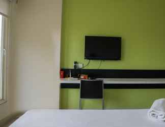 Bedroom 2 Convenient Studio at Galeri Ciumbuleuit 2 Apartment by Travelio