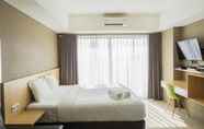 Bedroom 7 Strategic Studio Apartment at Tamansari La Grande near BIP by Travelio