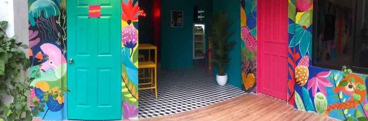 Sảnh chờ Way Shack Hostel Oslob Cebu