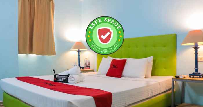 ห้องนอน RedDoorz Plus New Era Budget Hotel Mandaue former RedDoorz Plus near UV Mandaue Cebu