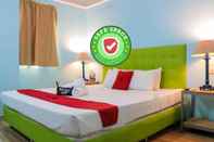 Bedroom RedDoorz Plus New Era Budget Hotel Mandaue former RedDoorz Plus near UV Mandaue Cebu
