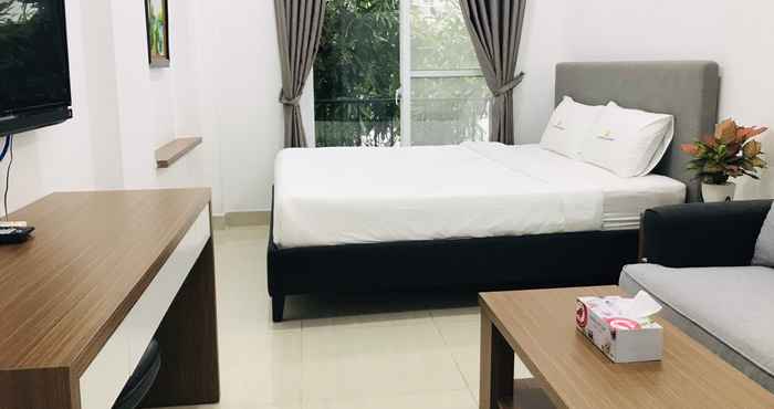 ห้องนอน Lila Hotel & Serviced Apartment