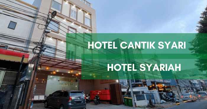 ภายนอกอาคาร Cantik Syari Hotel