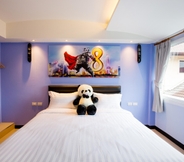 ห้องนอน 2 Lucky Panda Hotel