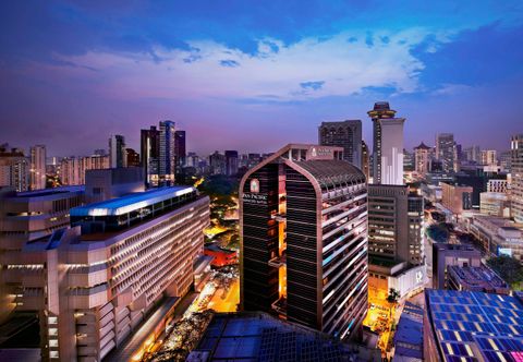 外部的 Pan Pacific Serviced Suites Orchard