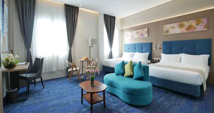 Bedroom Blue Lotus Hotel Davao 