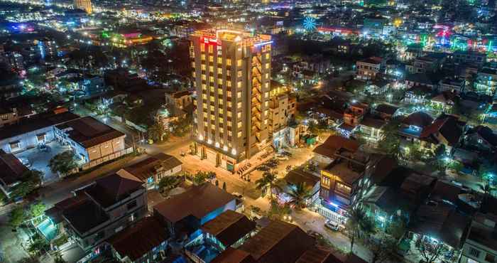 Bên ngoài Ritz Grand Hotel Mandalay