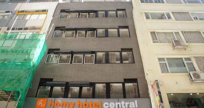 ภายนอกอาคาร Homy Hotel Central