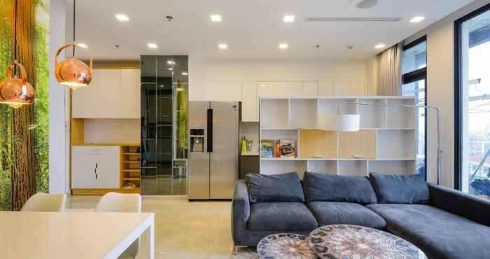 ล็อบบี้ Business City - Vinhome Golden River Apartment