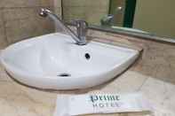 In-room Bathroom Benguet Prime Hotel