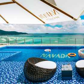 Swimming Pool 1 ナバダビーチホテルニャチャン, タン・ラップ区 ホテル