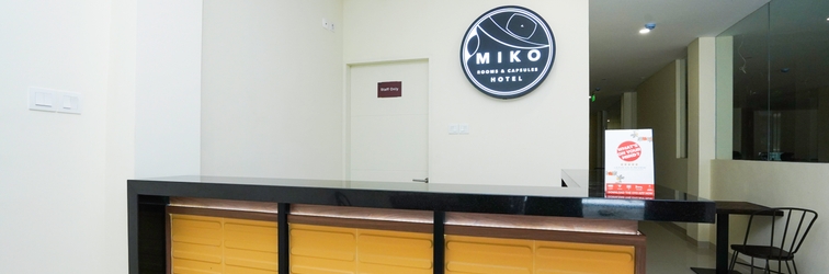 Sảnh chờ OYO 1428 Miko Capsule Hotel