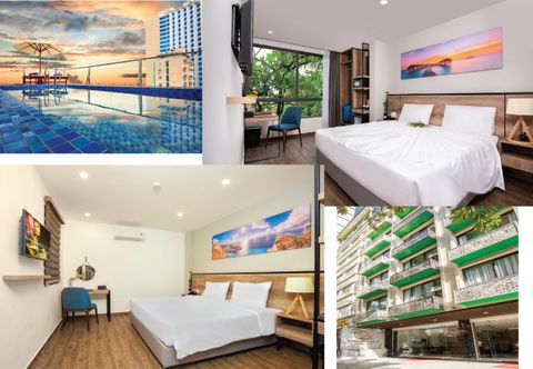 外部的 Titan Hotel ( former Golden Lotus Central)