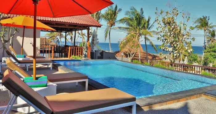 Swimming Pool Surya Chandra Beach Bungalow Nusa Penida