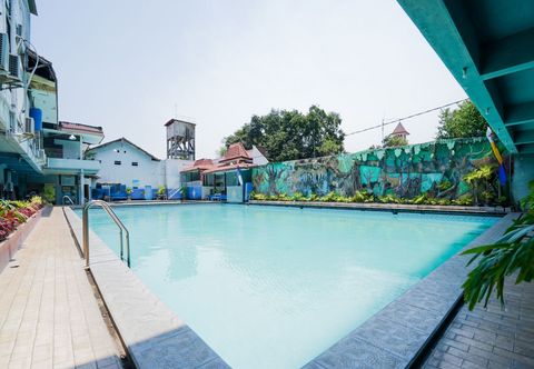 Swimming Pool OYO 1652 Hotel Tampiarto