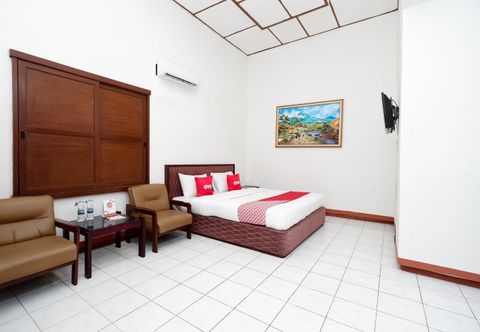 Kamar Tidur SUPER OYO Capital O 1644 Hotel Griya Kencana 