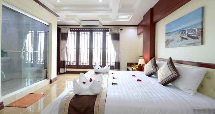 ห้องนอน Vientiane Luxury Hotel