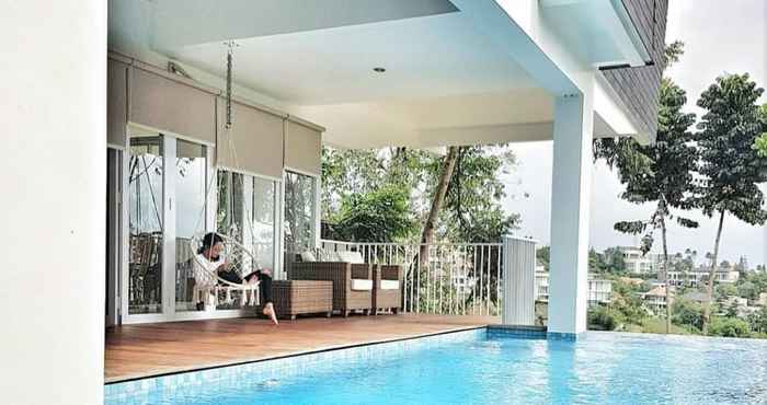 Kolam Renang Villa Verna AV4 Dago Village