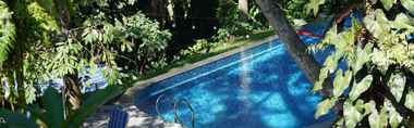 Swimming Pool 2 Villa Lavender 1BR Rumah Gadog