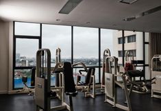 ห้องออกกำลังกาย 6 Riverine Place Hotel and Residence