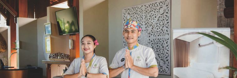Lobby Sima Hotel Kuta Lombok