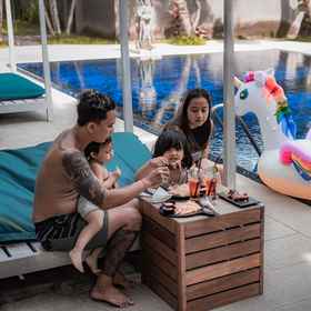 Swimming Pool 1 A4K Sanggingan Villa, Khách sạn Kedewatan