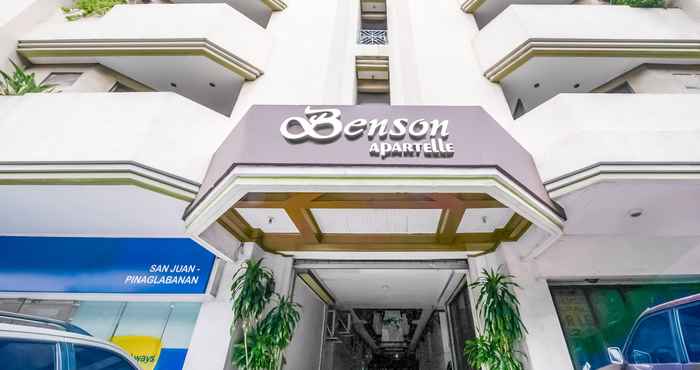 ภายนอกอาคาร Benson Apartelle