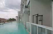 Swimming Pool 2 Studio Room at V Apartment by Wisma Sarjana