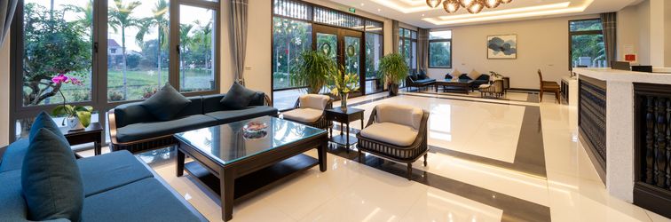 ロビー Eco Lux Riverside Hoi An Hotel