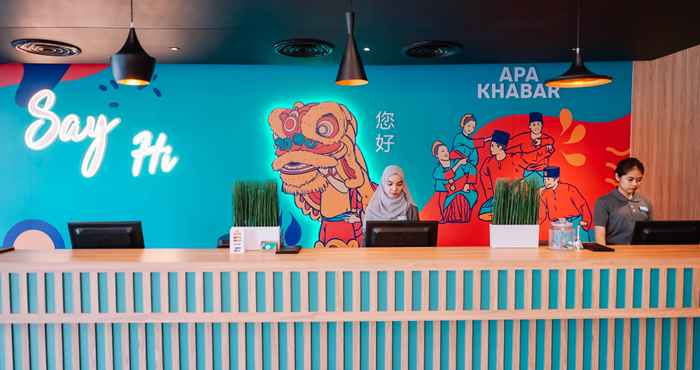 Lobby JO Hotel Johor Bahru (known as Tropical Inn)