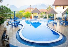 Swimming Pool 2 Vang Vieng Diamond Resort