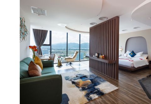 Phòng ngủ Amber Hotel Nha Trang