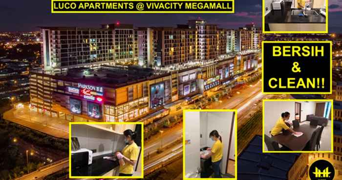 Exterior Luco Apartments @ Viva City Megamall