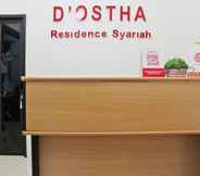 Lobby 4 OYO 2192 Hotel D'ostha Residence Syariah