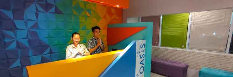 Lobi Oasis Style Hotel Pangandaran