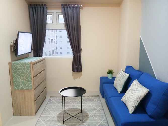BEDROOM Apartment Green Pramuka City-Relaxed and Friendly