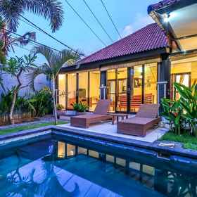 Common Space 1 OYO 2542 Villa Iluka 2, The Simplicity Kerobokan Hotels