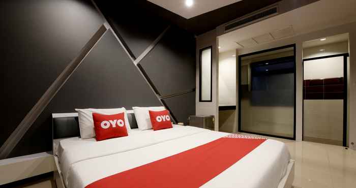 ห้องนอน OYO 477 Sriracha Hotel And Spa