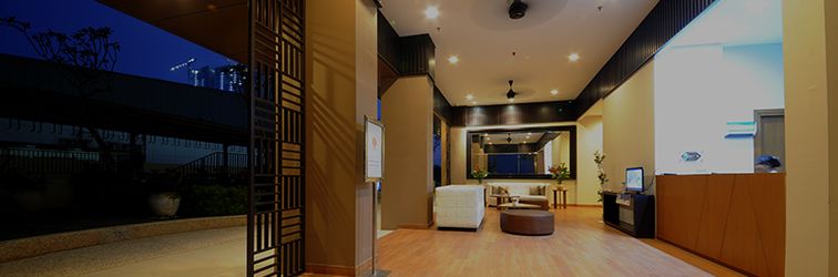 Lobi Azalea Suites Cikarang by Jayakarta Group
