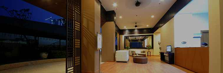 Lobby Azalea Suites Cikarang by Jayakarta Group