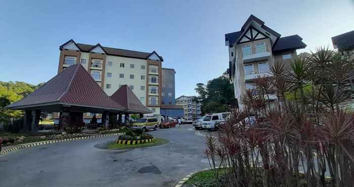 ภายนอกอาคาร Greenwoods Travel Lodge at Goshen Courtyards Baguio City