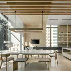 Common Space 1 Oakwood Suites Bangkok, Bangkok Hotels