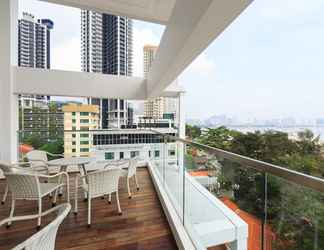 Bedroom 2 Sunrise Gurney Seaview Duplex @ Gurney Drive Penang.