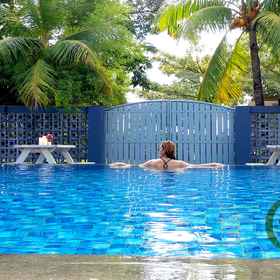 Swimming Pool 1 โรงแรมคิว มายังกัน, โรงแรม & ที่พัก จังหวัดชวาตะวันตก